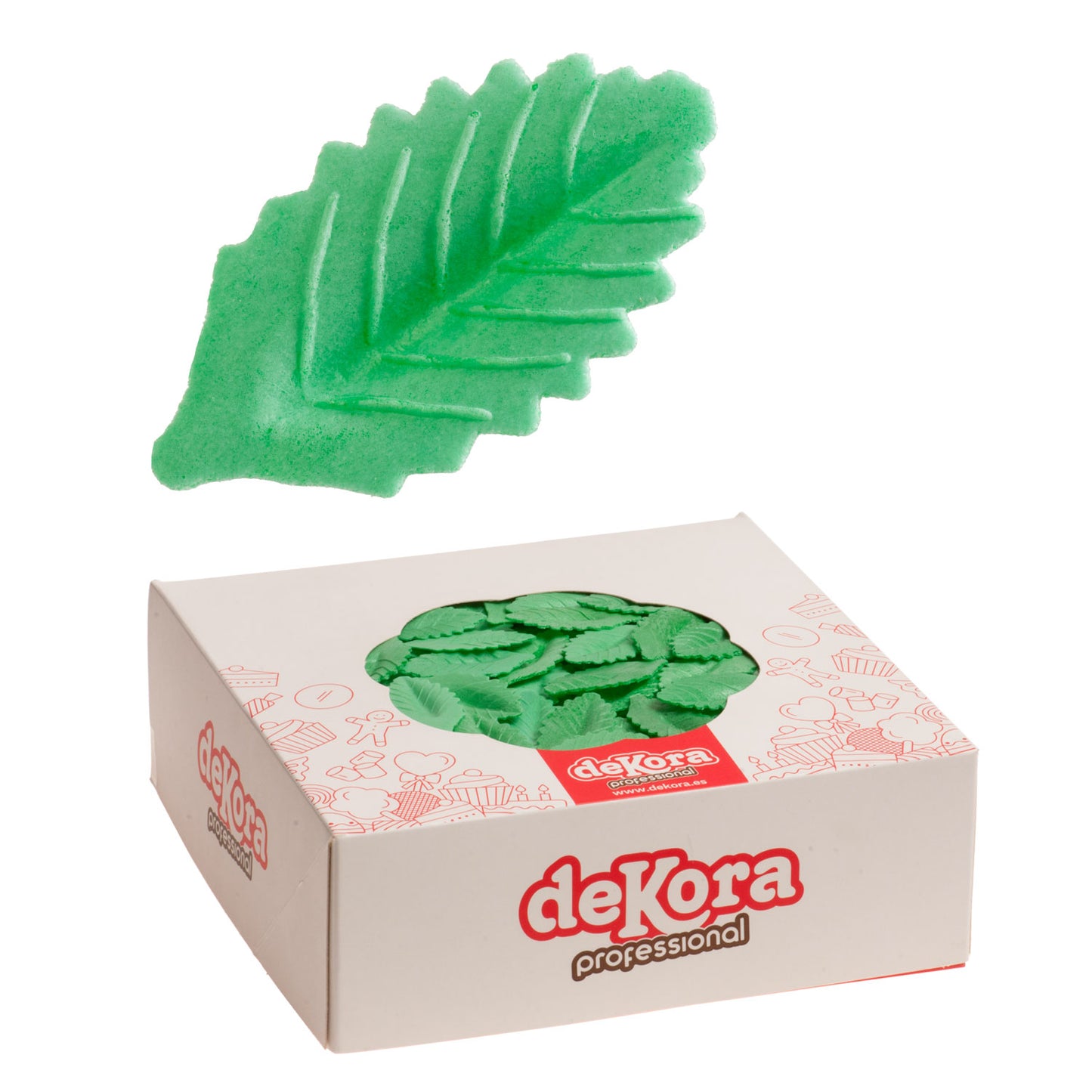 WAFER LEAF DARK GREEN 4,5CM