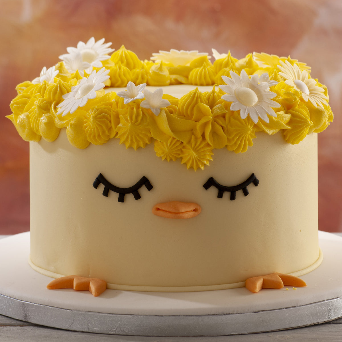 DAISY WAFER FLOWERS 6 COLORS ASSORTED Ø 4,5CM