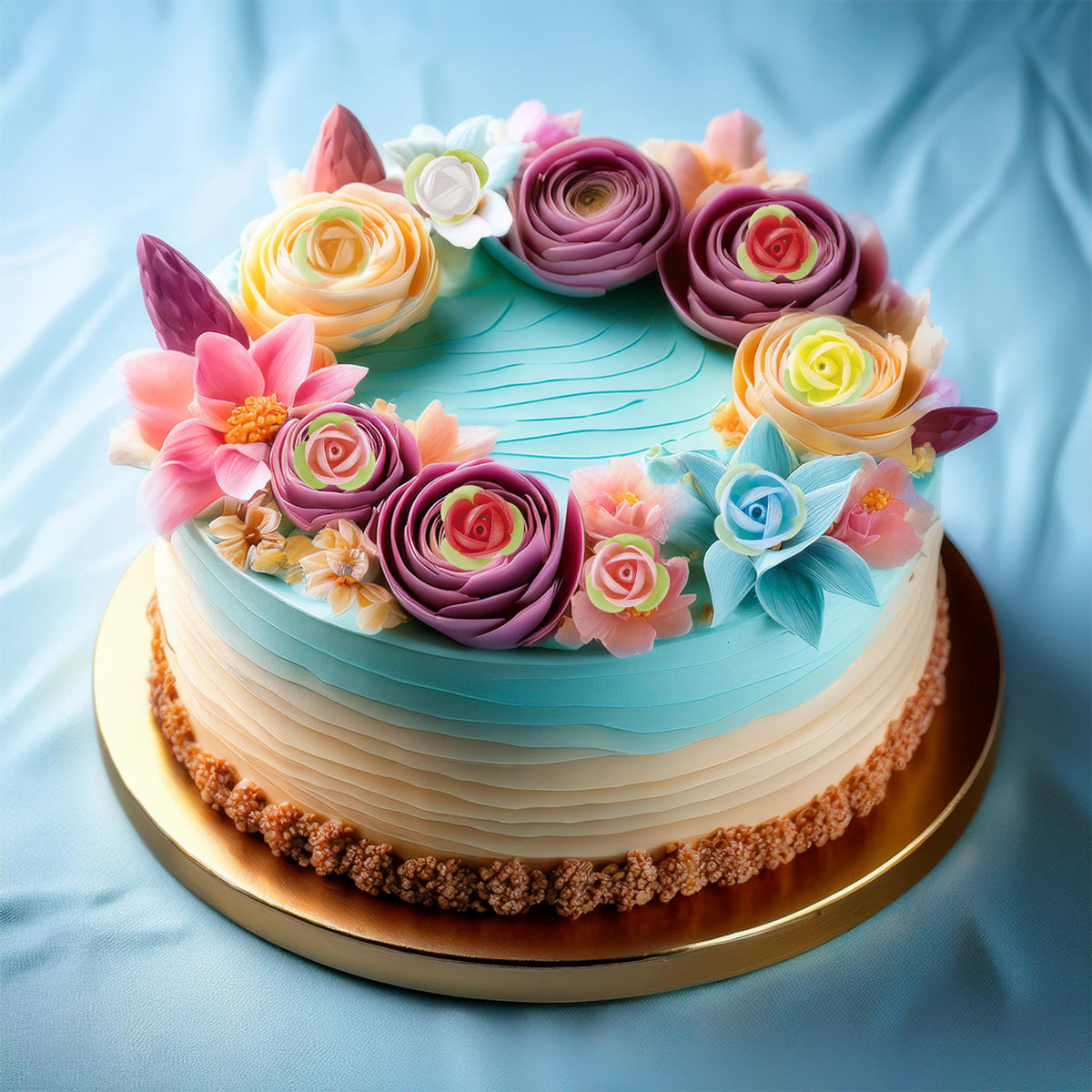 8 ROSE DI OSTIA COLORATE CON FOGLIA 3,5 CM
