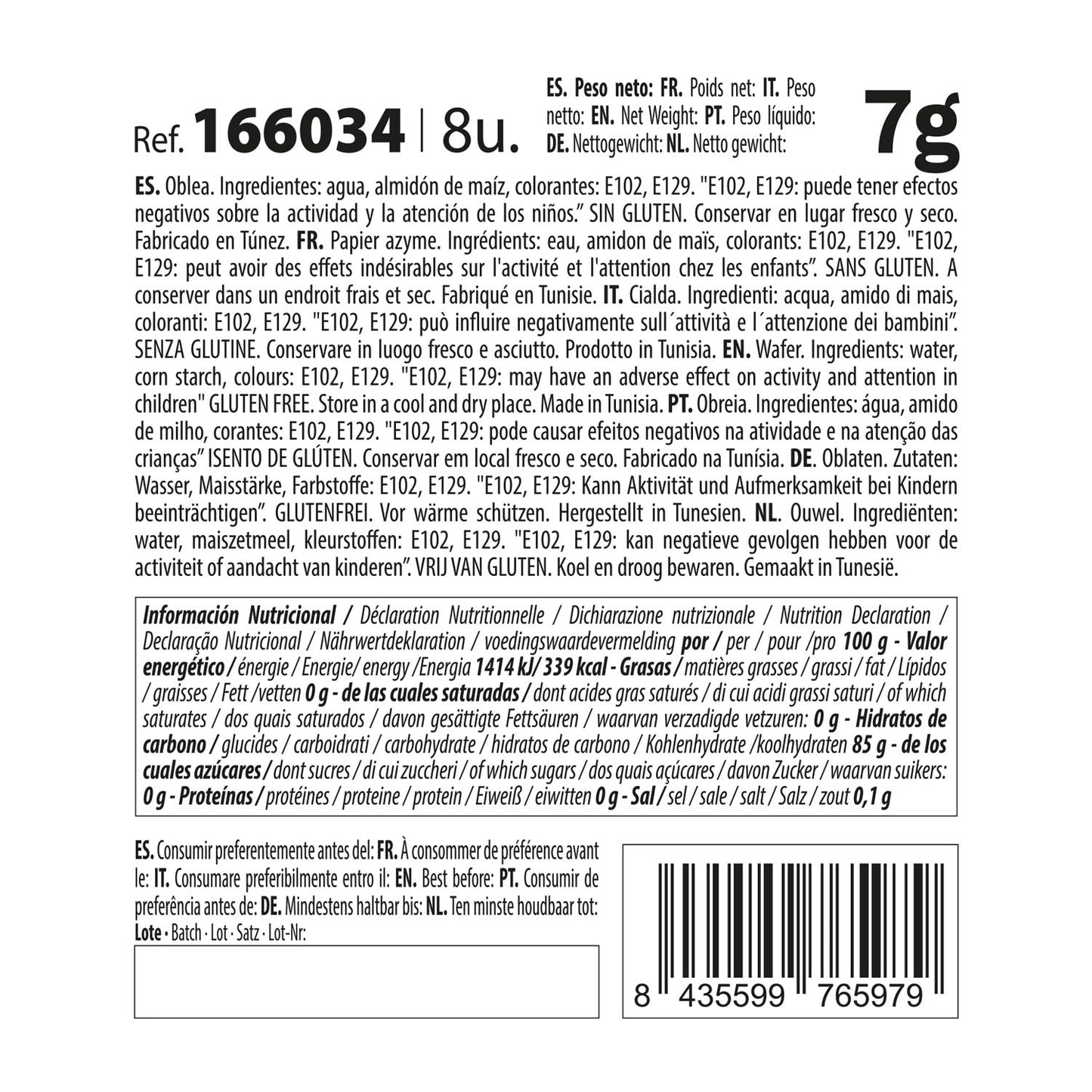 8 MINI AUTUMNAL WAFER WATER LILY 4,5CM