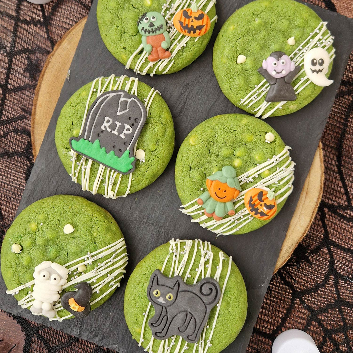 DECORACIÓN AZÚCAR HALLOWEEN 5 DISEÑOS 50X51MM
