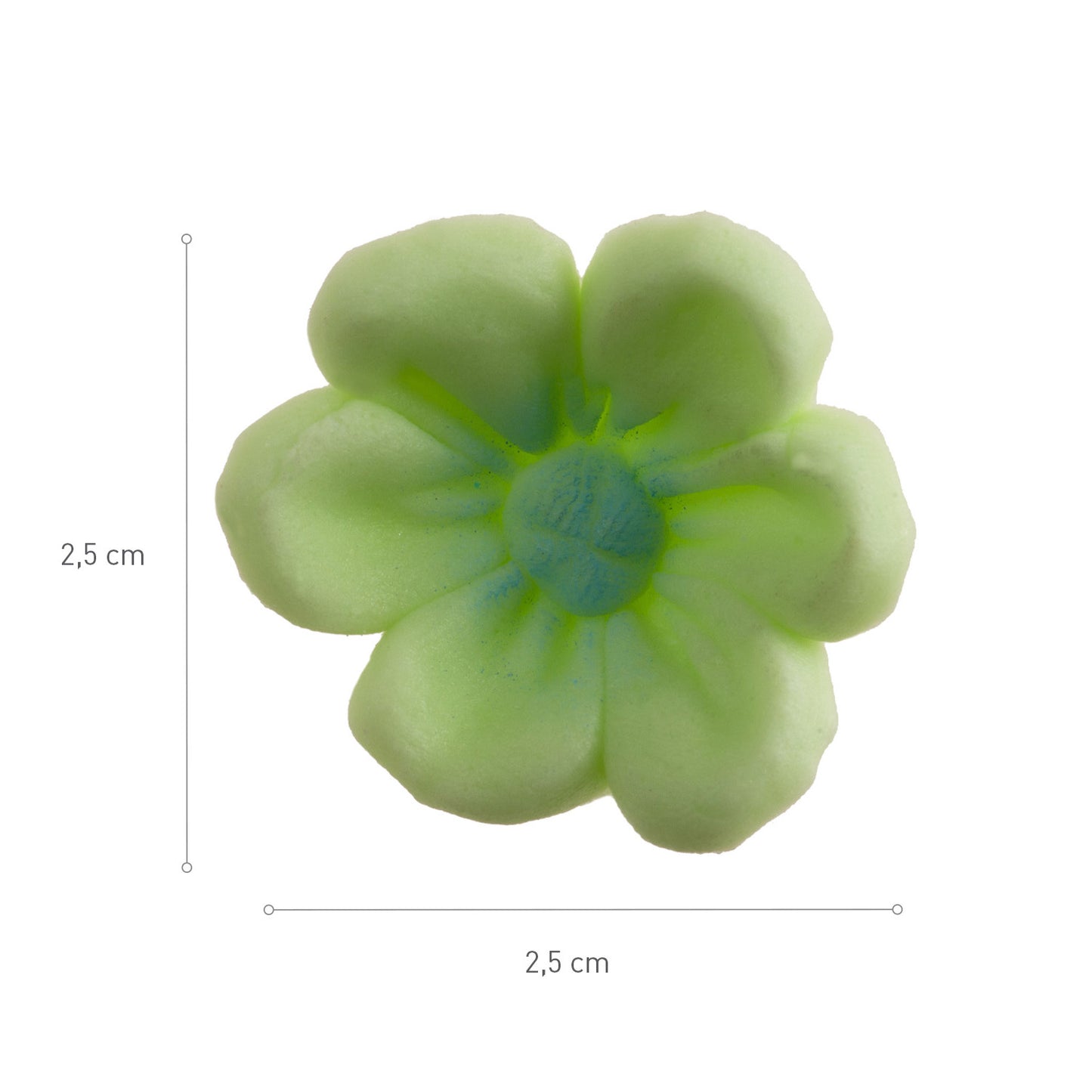 FLOR DE AZUCAR SURTIDO 8 COLORES Ø 2,5CM
