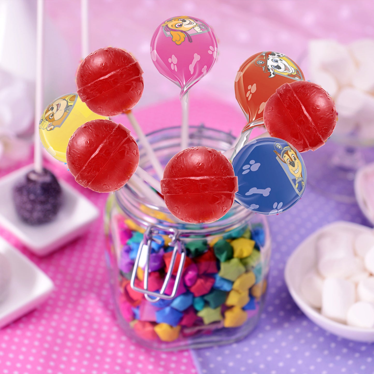 PAW PATROL CANDY LOLLIPOPS 12GR