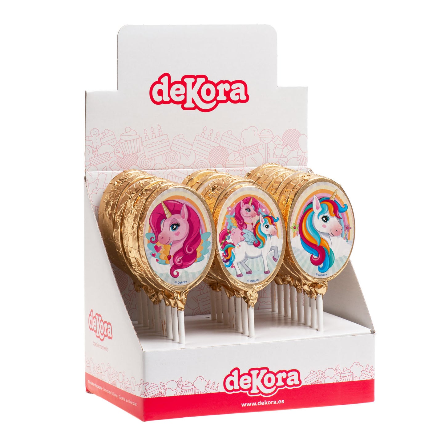 PIRULETAS CHOCOLATE UNICORNIO 30 GR