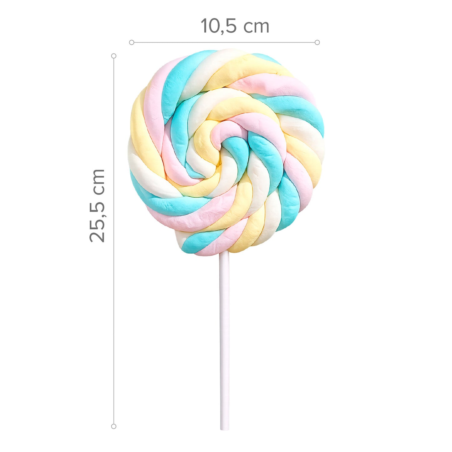PIRULETA MALLOW TWIST 65GR
