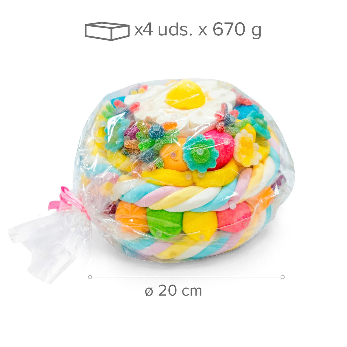 TARTA MALLOW OCTOPUS 670GRGR
