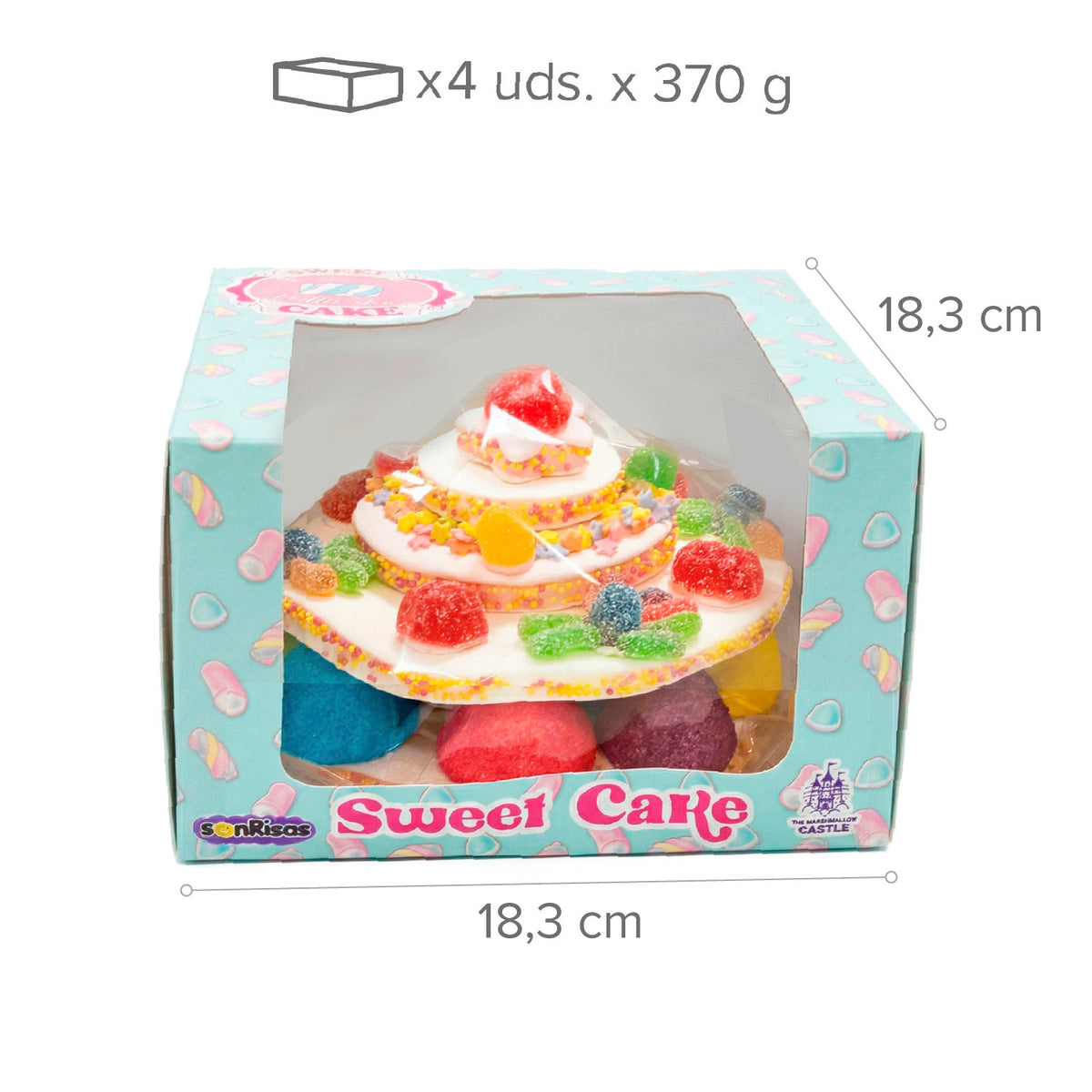 MALLOW CAKE SWEET CAKE 390GR