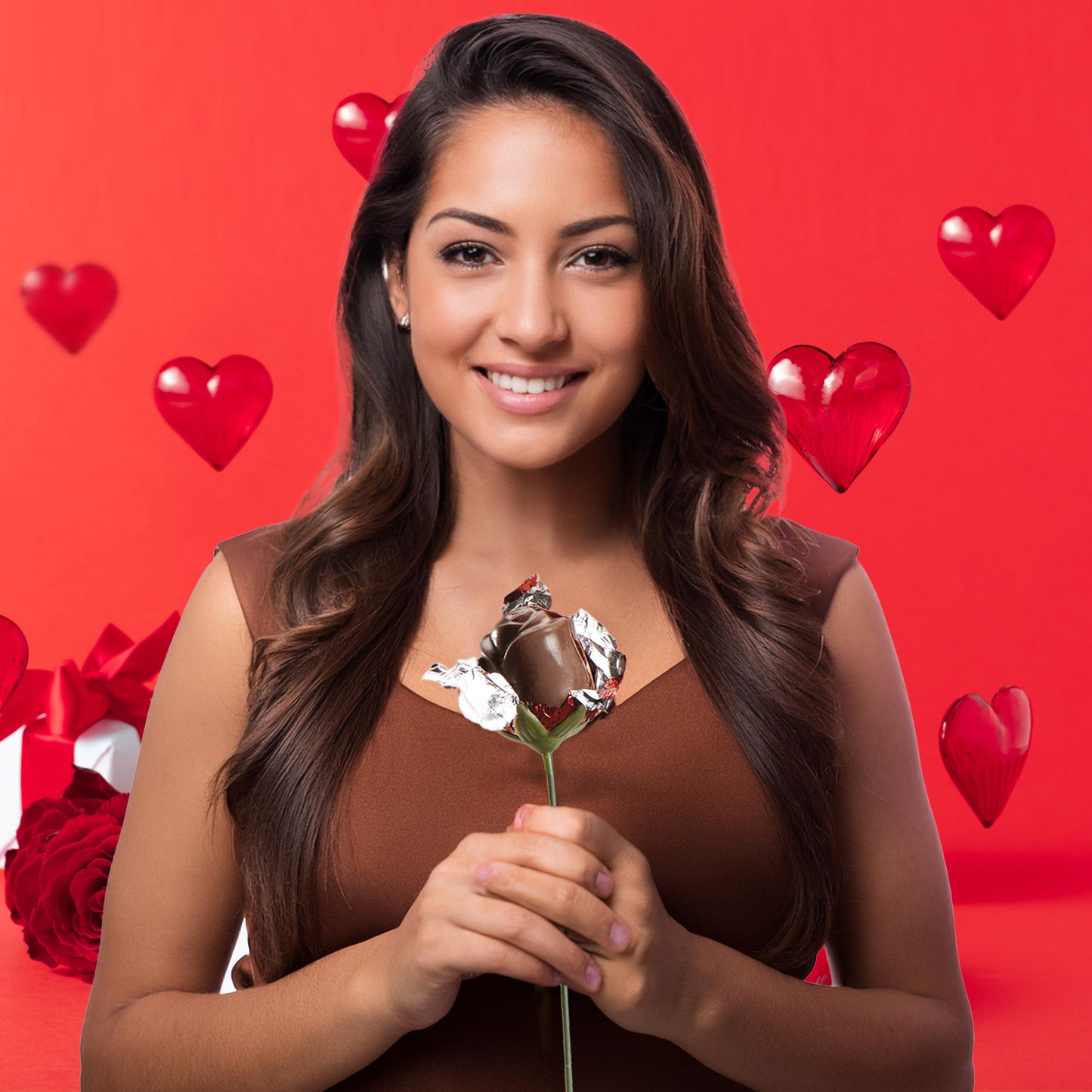 ROSA DE CHOCOLATE 18GR DIAMOND