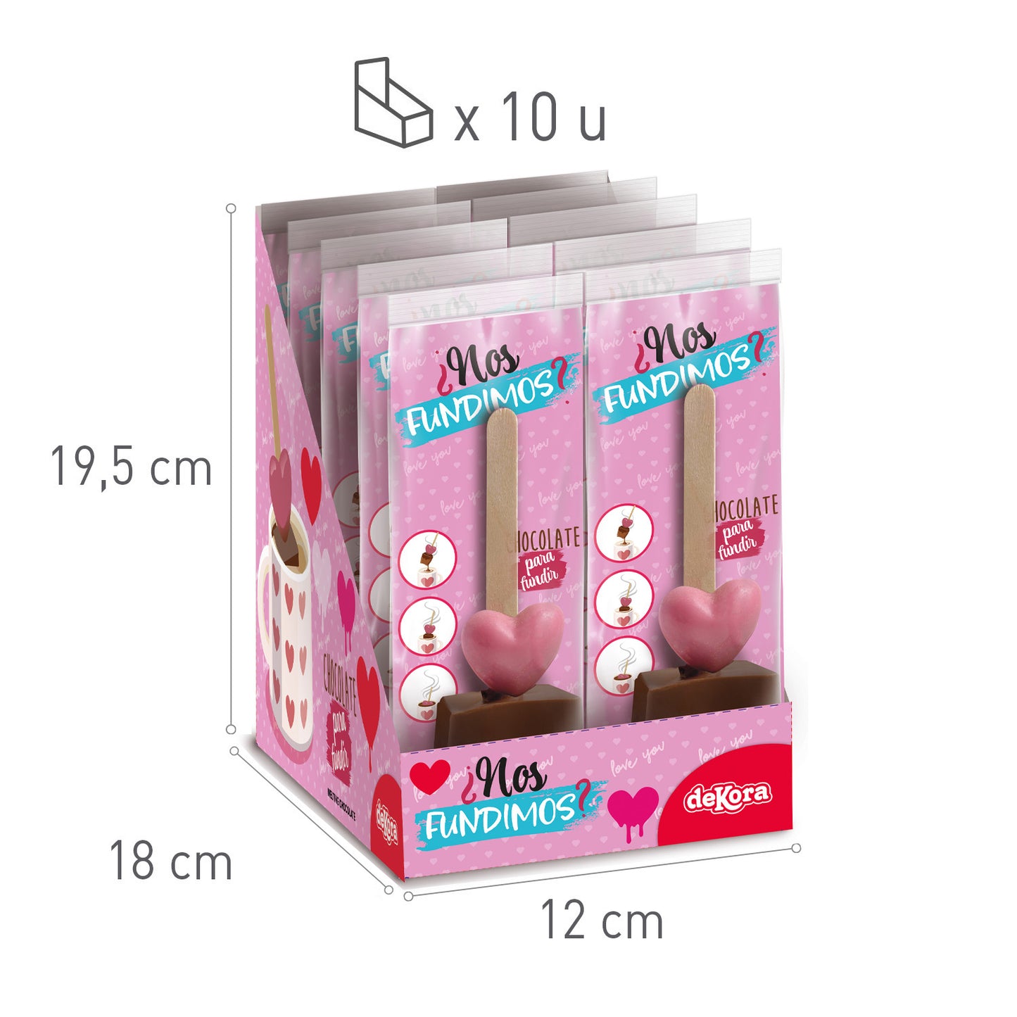 CHOCOLAT À FAIRE FONDRE POUR LA SAINT-VALENTIN