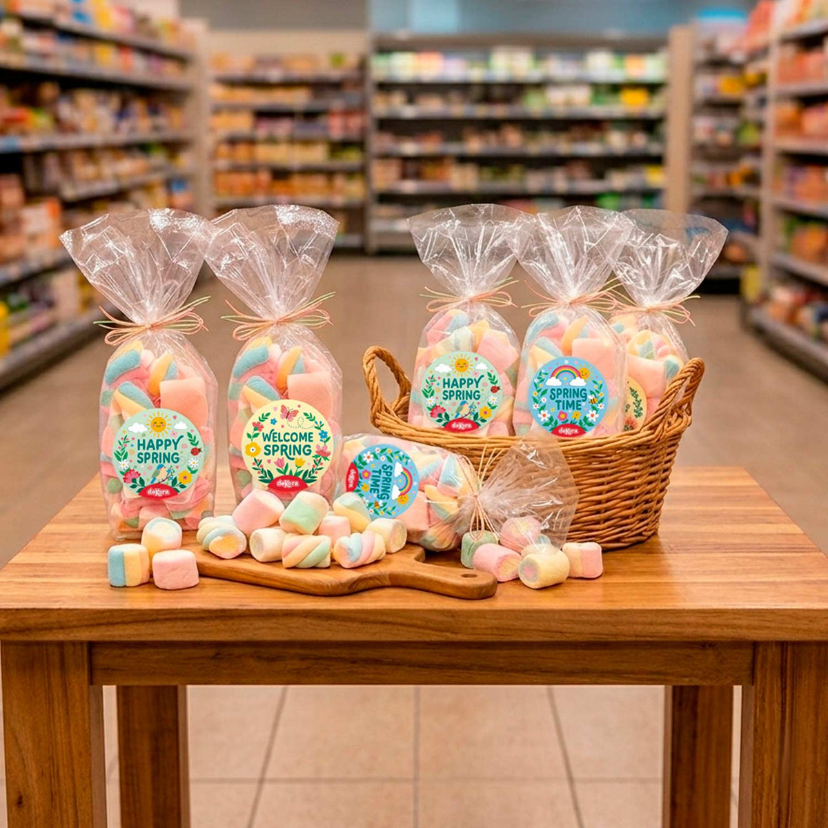 SAC PAQUES GUIMAUVE 100GR