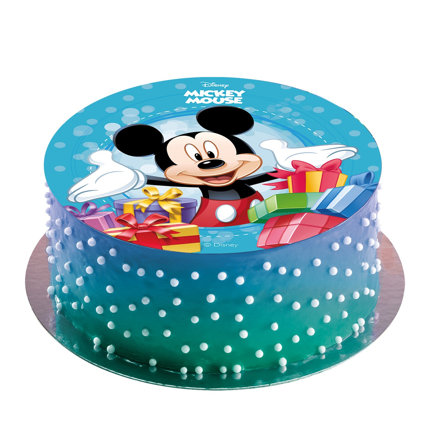MICKEY & FRIENDS EDIBLE CAKE DECORATING DISC 20CM