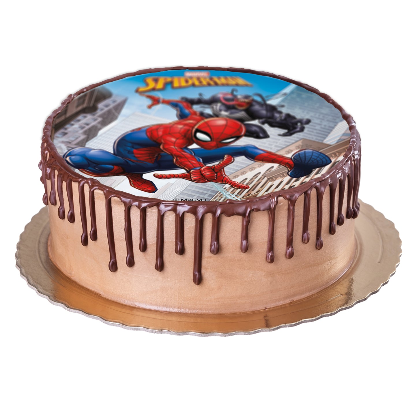 SPIDER-MAN CAKE DECORATING EDIBLE DISK ZERO 15,5CM