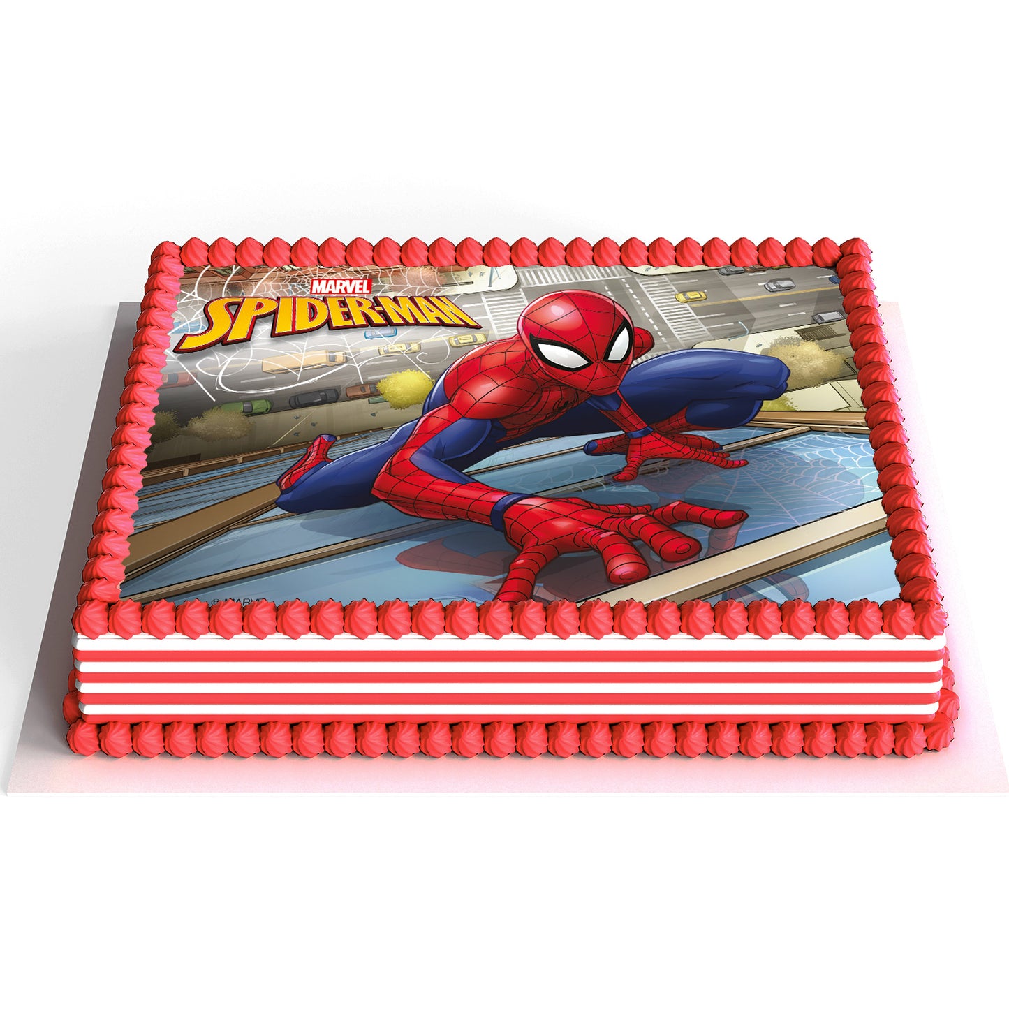 FONDANT BOLO SPIDERMAN 14,8X21CM A5