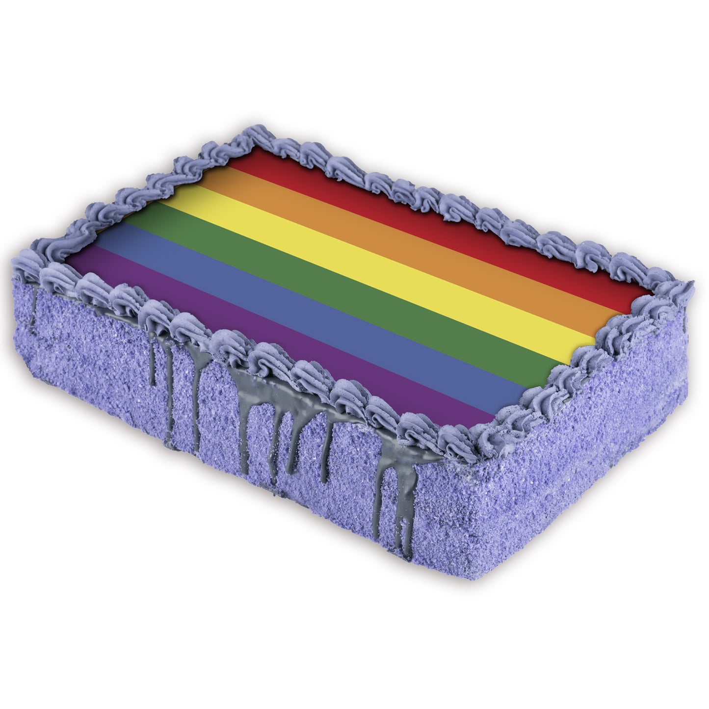 FOGLIO COMMESTIBILE PER TORTA LGTBI 14,8X21CM A5