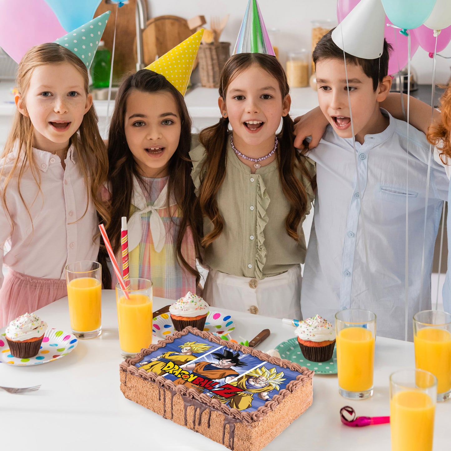 FONDANT DÉCO GATEAU DRAGON BALL A5 14,8X21CM