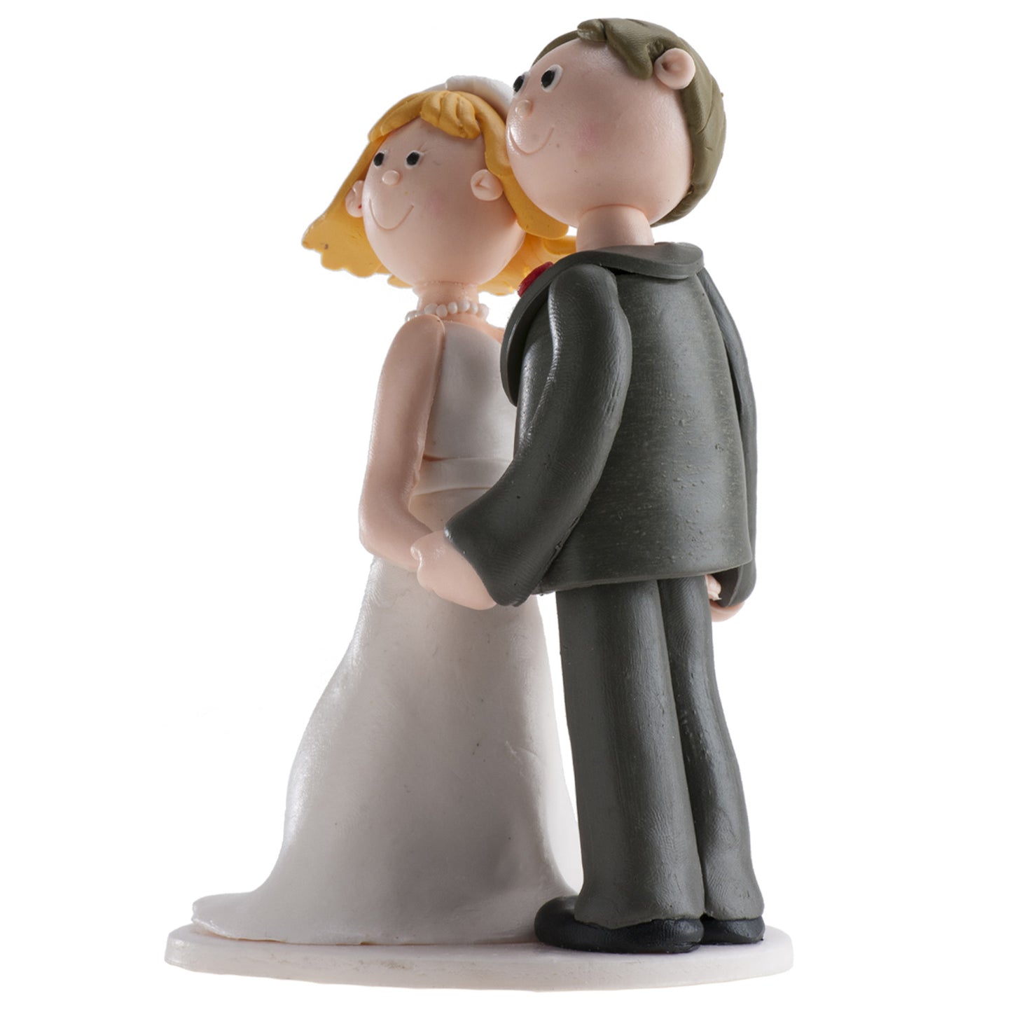 MARIAGE FIGURINE CLAY DE LA MAIN 14CM