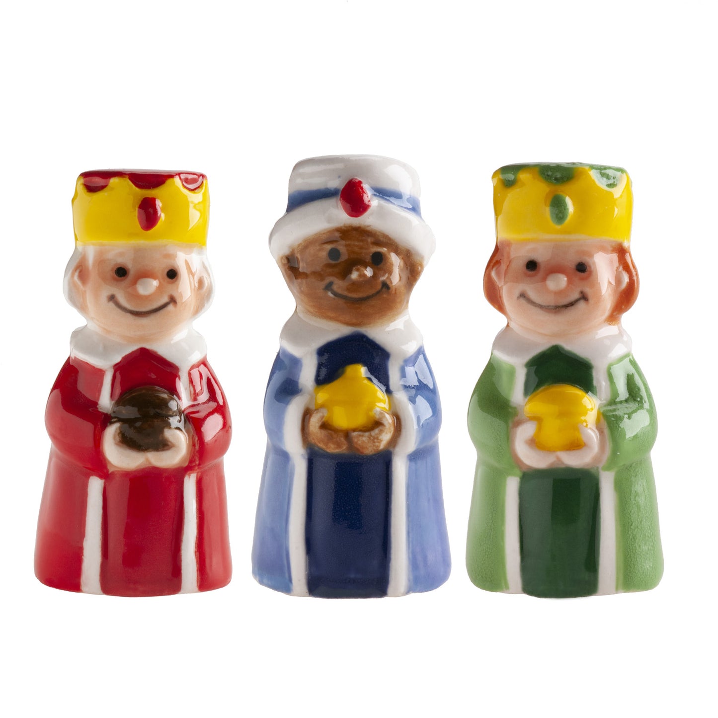 RE MAGI DIVVERTENTI CERAMICA TORTA DEI RE MAGI 3~3.5CM