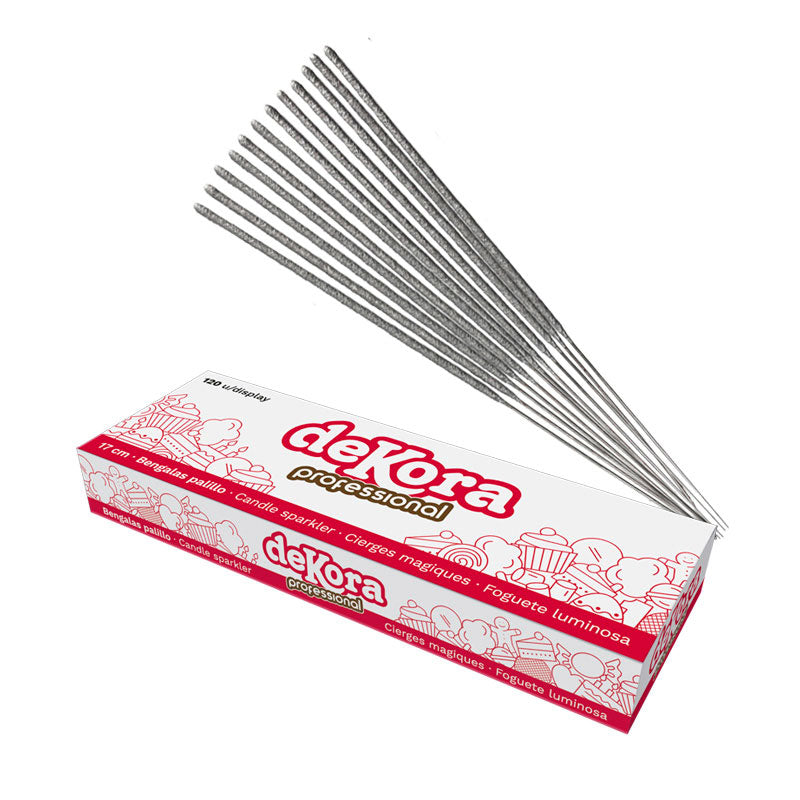 SCATOLA 120 BASTONCINI PIROTECNICI 17 CM