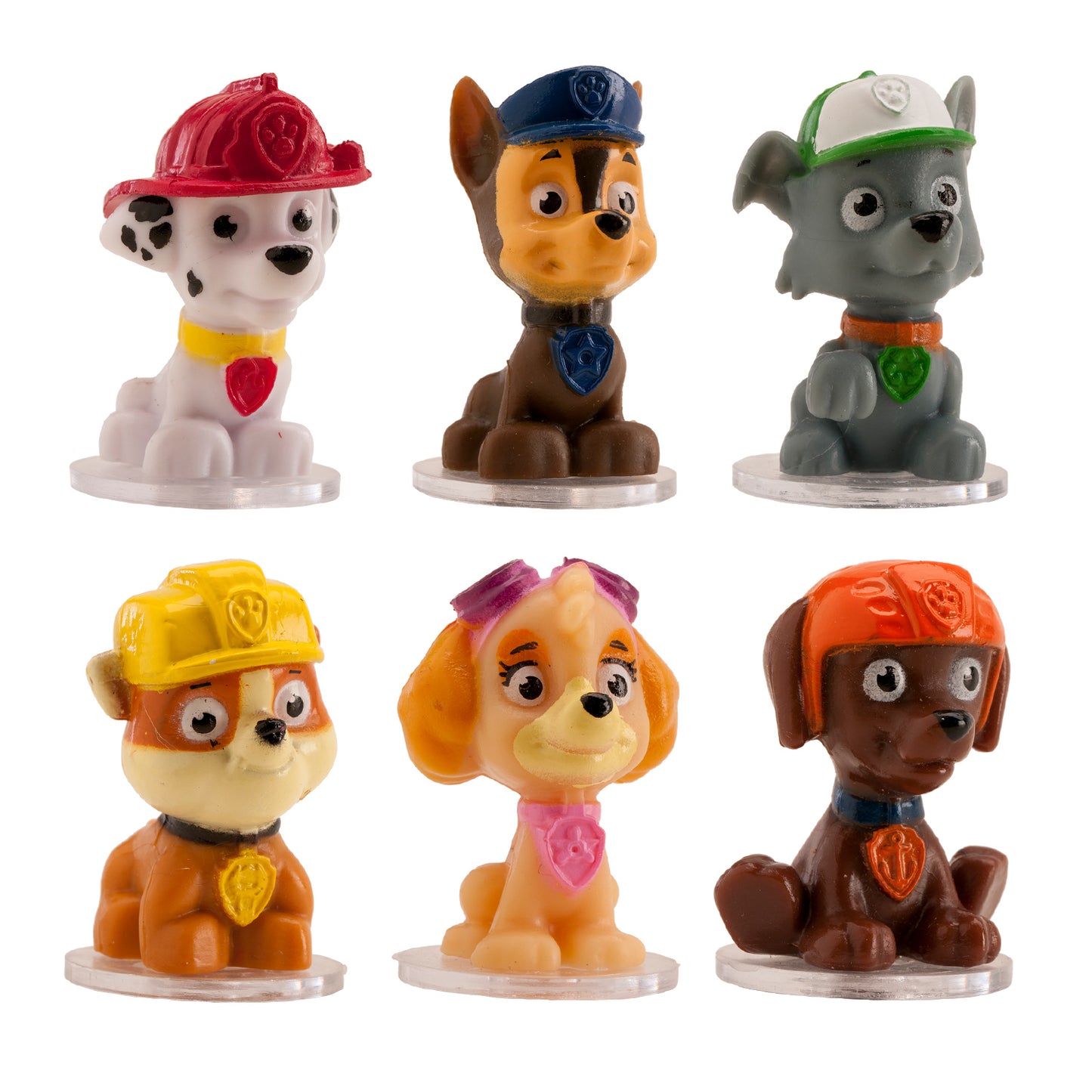 FIGURINES POUR GALETTE DES ROIS 3D PA''PATROUILLE 3,5-4 CM