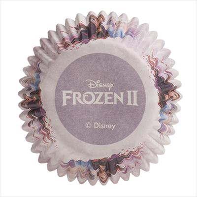 8 BLISTERS 25 CÁPSULAS CUPCAKE FROZEN Ø 5 CM X H 3 CM