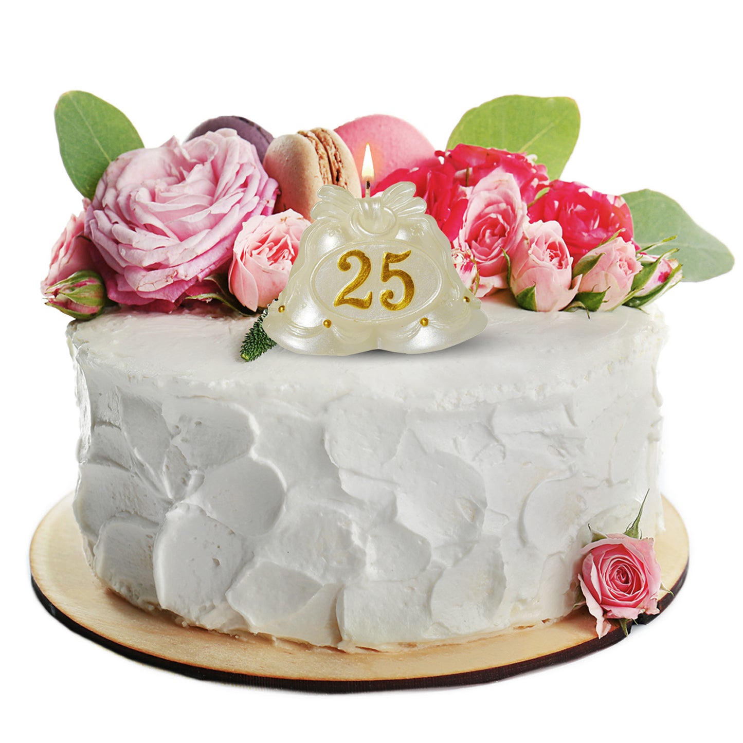 BOUGIE 25 ANNIVERSAIRE 7CM