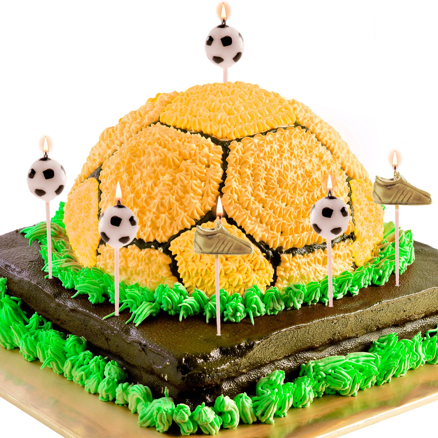 BLISTER VELAS CELEBRACIÓN BALÓN Y BOTA DE FÚTBOL