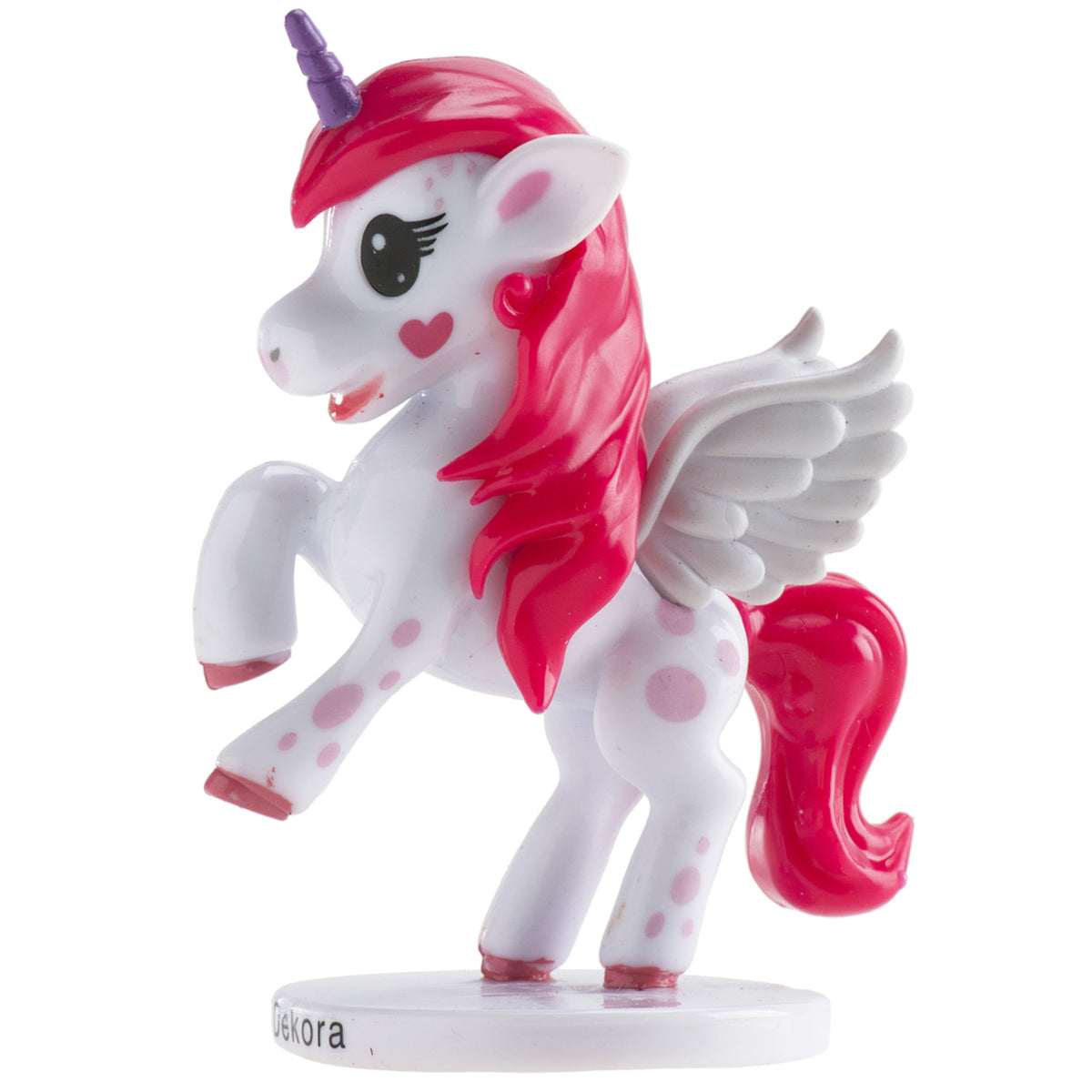 SET 6 FIGURAS PVC UNICORNIO 9 CM