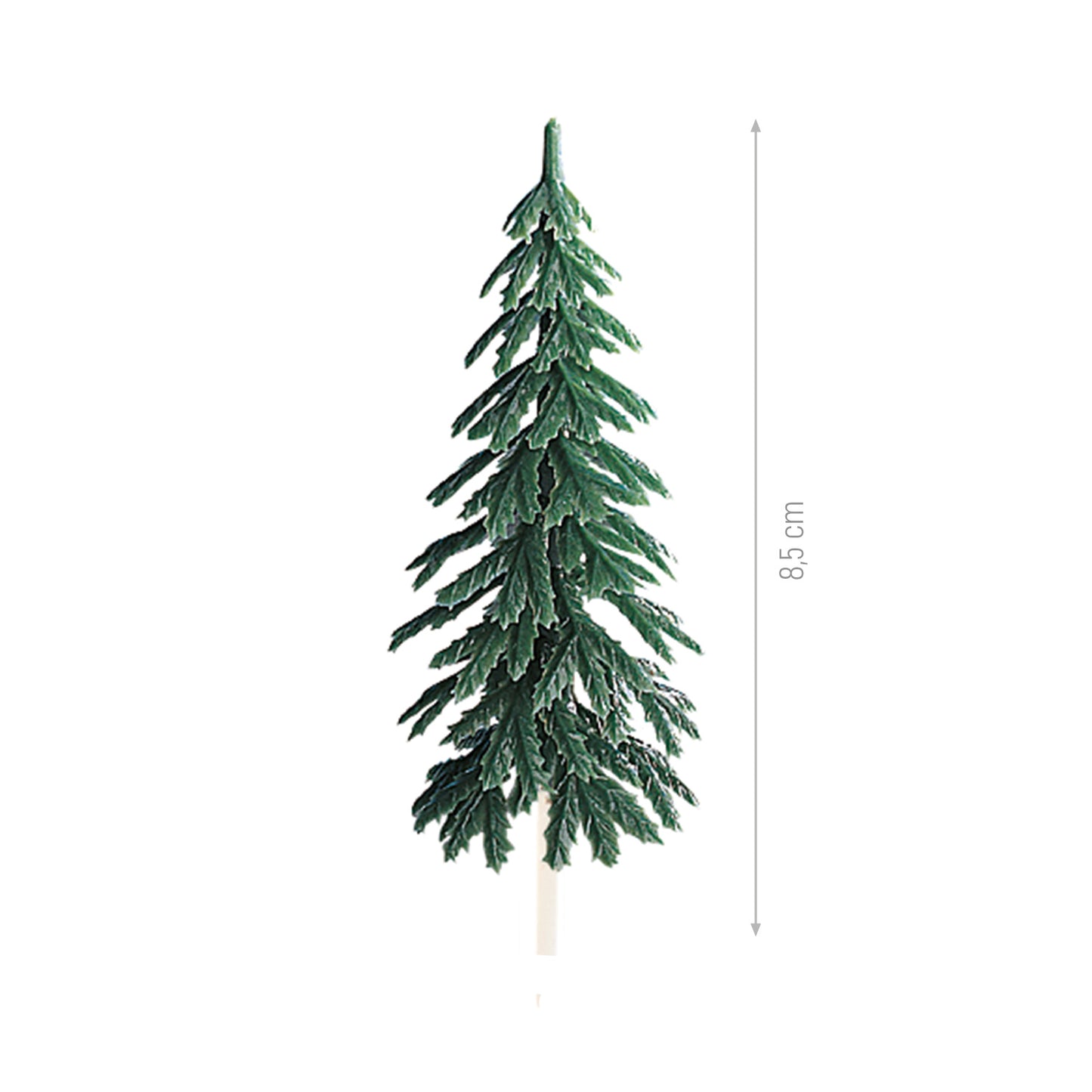 CAKE TOPPER SAPIN VERT EN PLASTIQUE 8,5 CM 144 UNITÉS