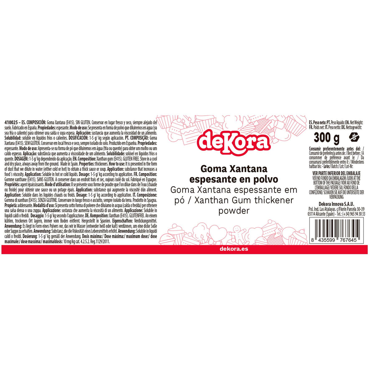 GOMMA DI XANTANA 300 G
