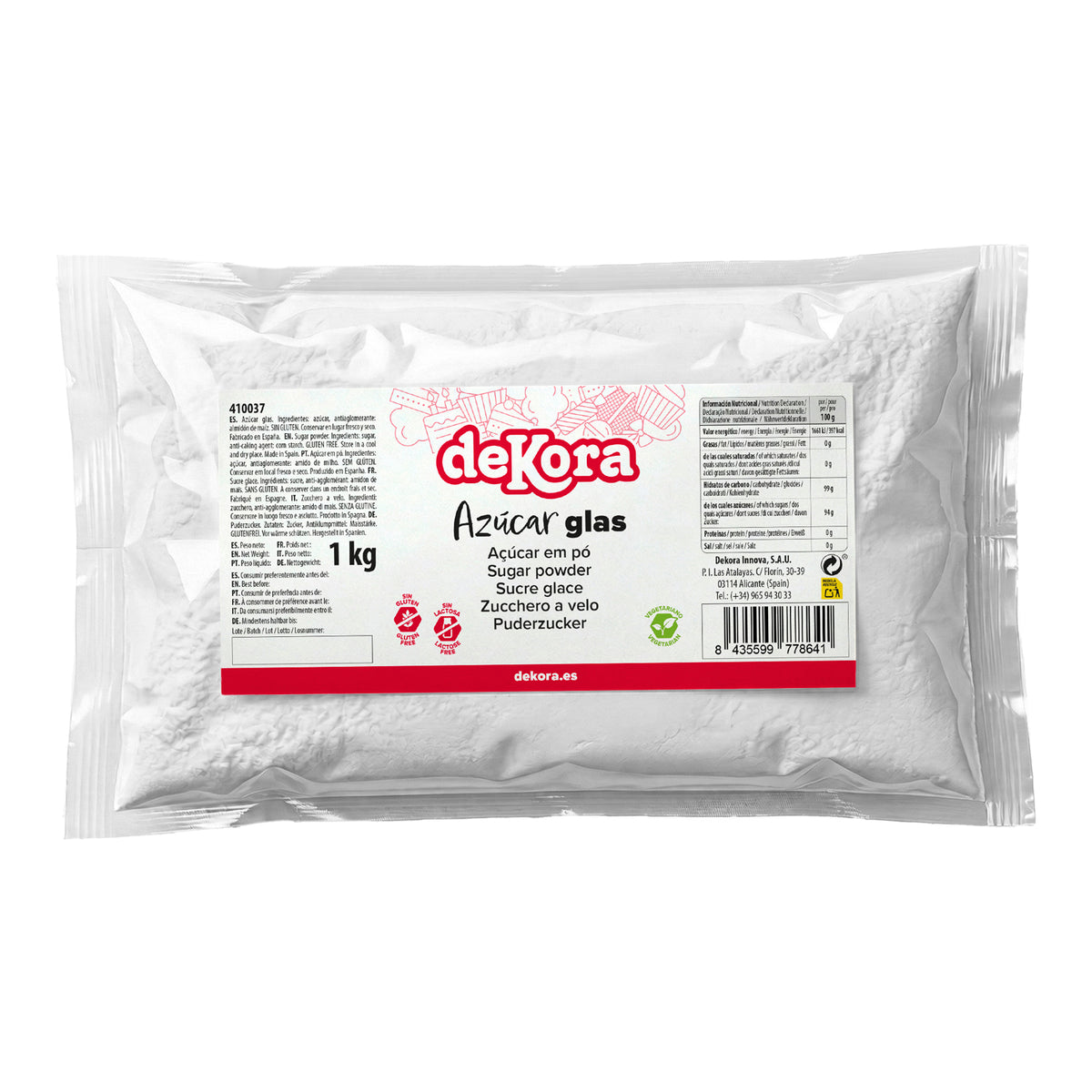 AZÚCAR GLAS 1KG