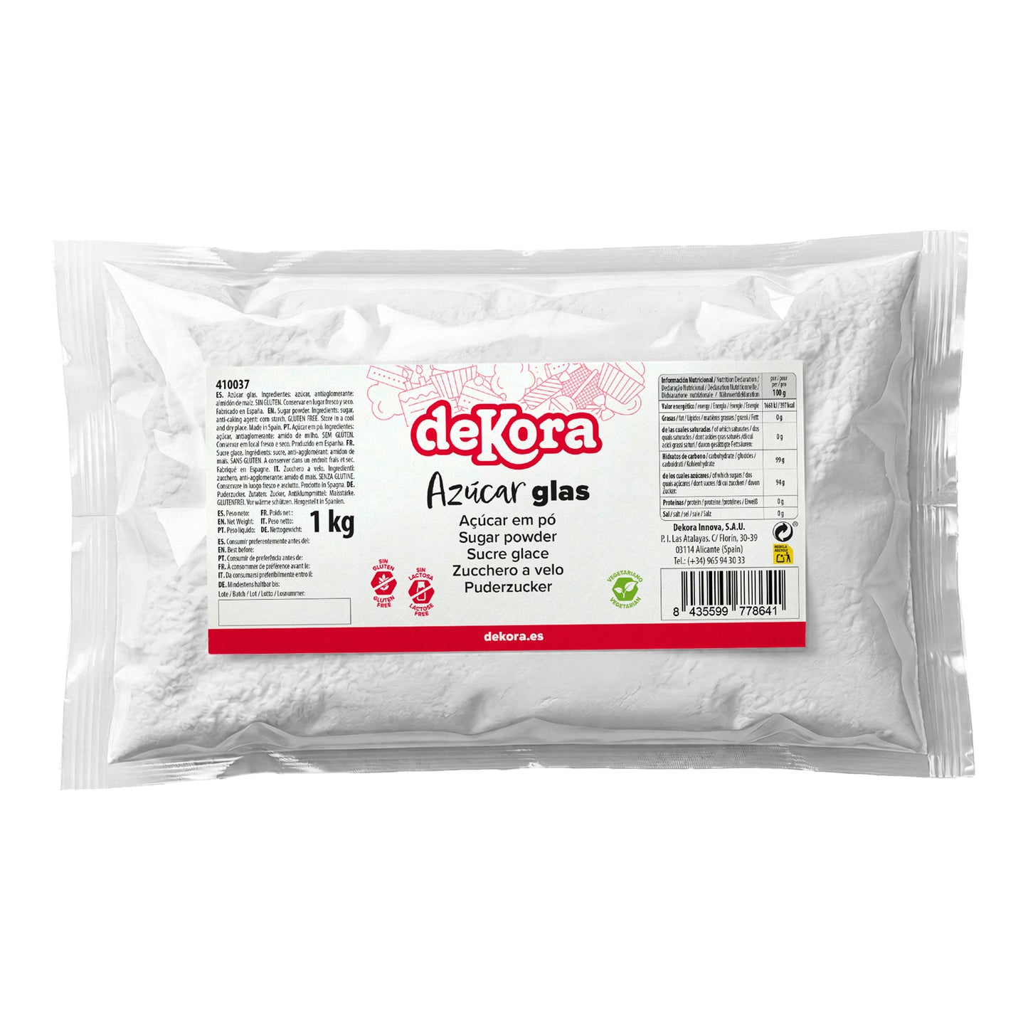 AZÚCAR GLAS 1KG