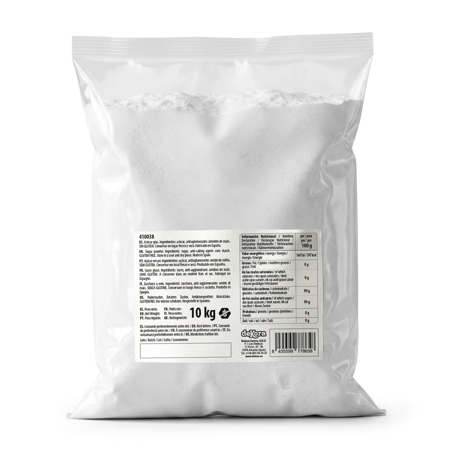 ZUCCHERO A VELO 10KG