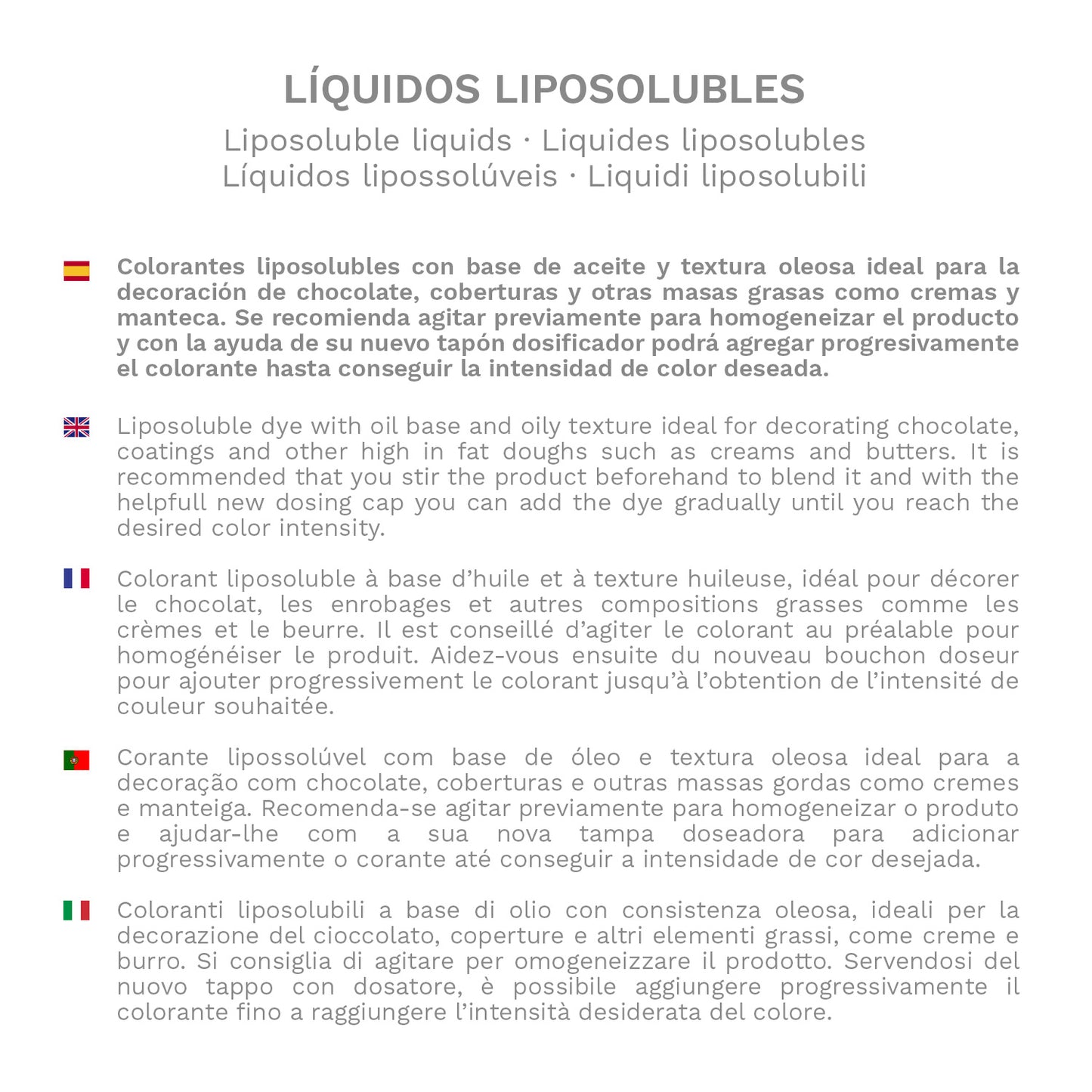 GREEN LIPOSOLUBLE LIQUID FOOD COLORANT 100 GR