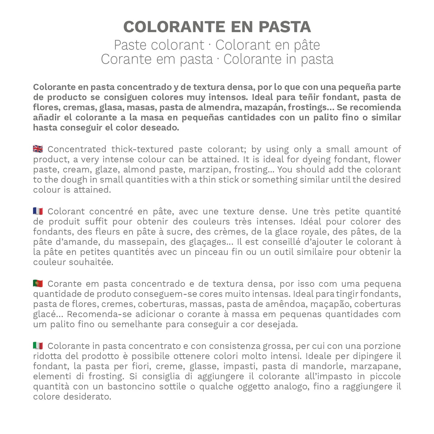 6 COLORANTE EN PASTA MARRON 30G