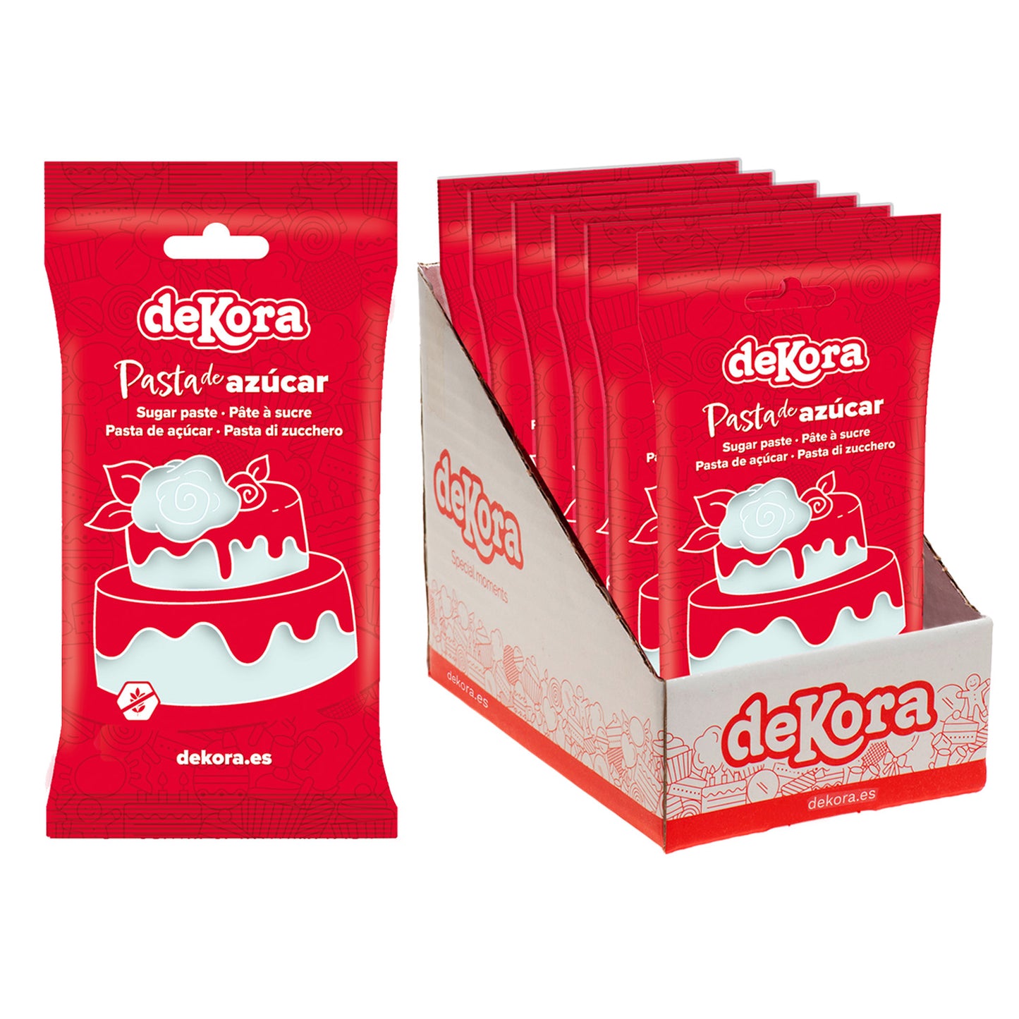 FONDANT VERDE MENTA 250 GR