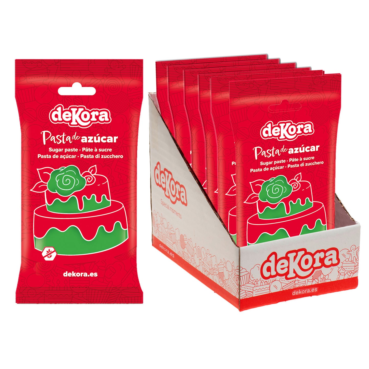 FONDANT EMERALD GREEN 250 GR