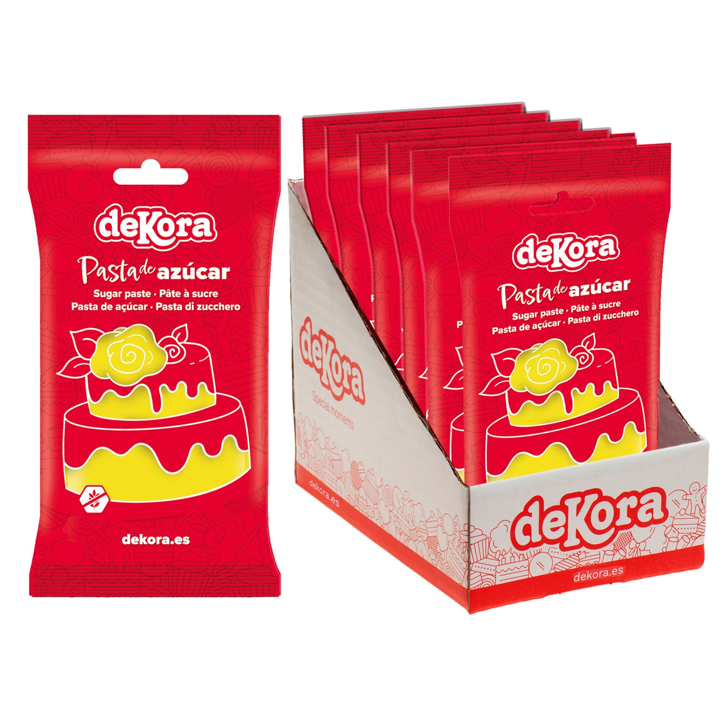 FONDANT YELLOW LEMON BLISS 250 G