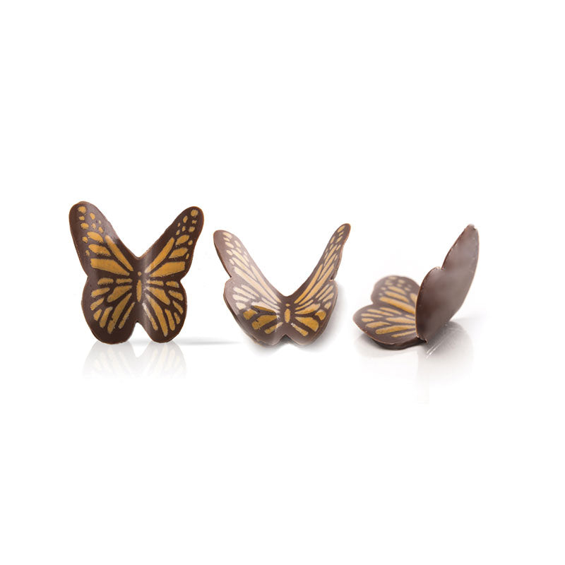 MARIPOSAS DE CHOCOLATE 3D 3.5X3X1.5CM