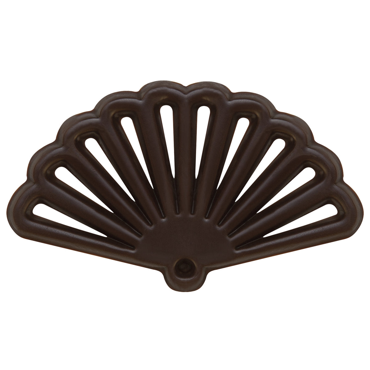 VENTAGLIO ORIENTALE CIOCCOLATO NERO 5.9X3.5CM