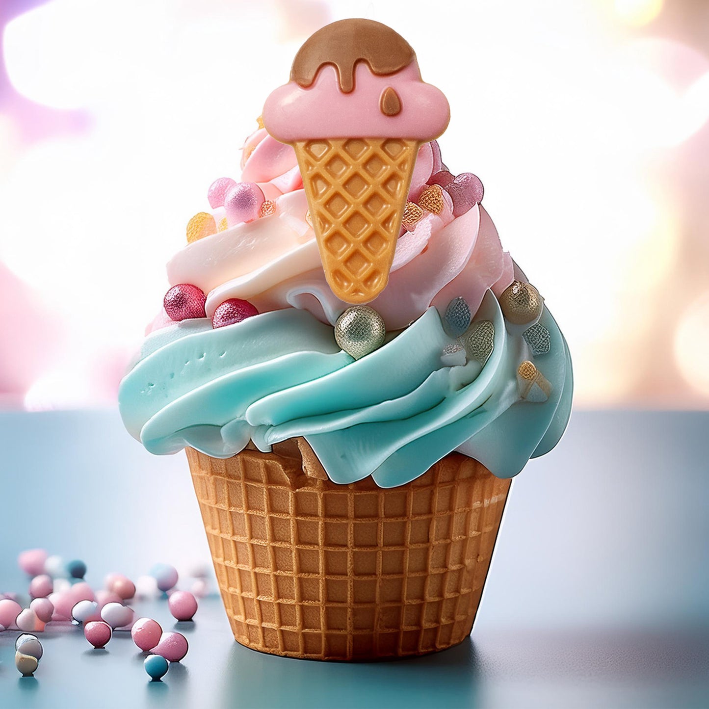 GELADO DE CHOCOLATE BRANCO 41-70MM