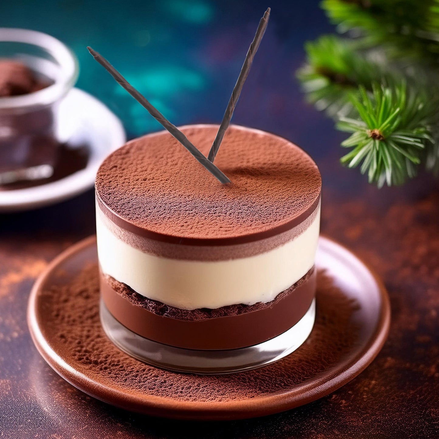 PANATELLA DE CHOCOLATE PRETO 200X6MM