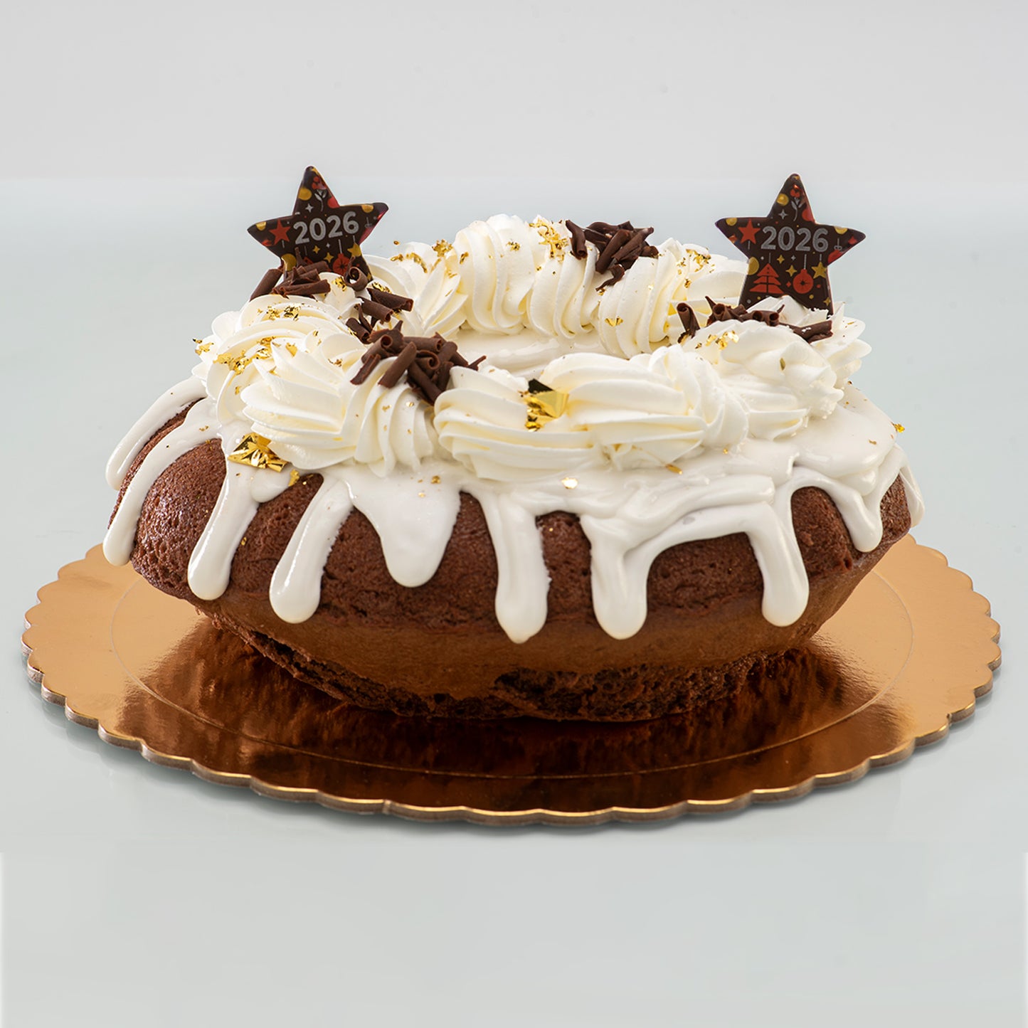 DECORACION CHOCOLATE ESTRELLA 2026 NAVIDAD - 84 UNIDADES