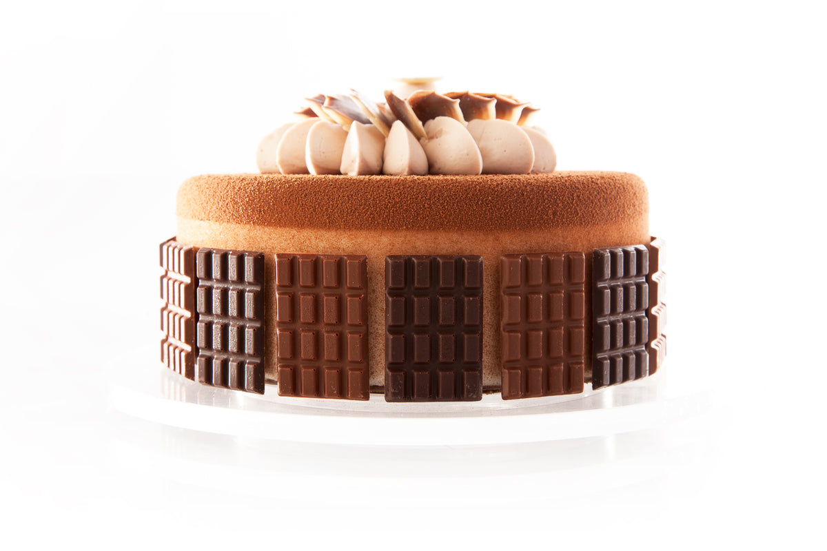BARRITAS CHOCOLATE TRES CHOCOLATES 30X45 MM - 230 UDS