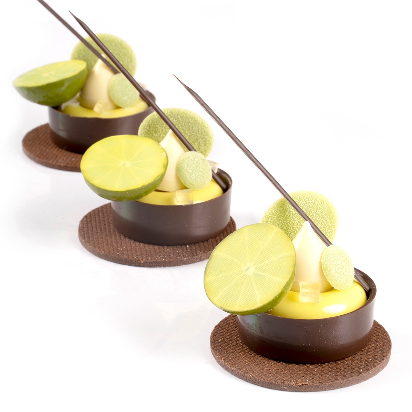 TAPA CHOCOLATE BLANCO LIMA - 35X16 MM - 36 UNIDADES