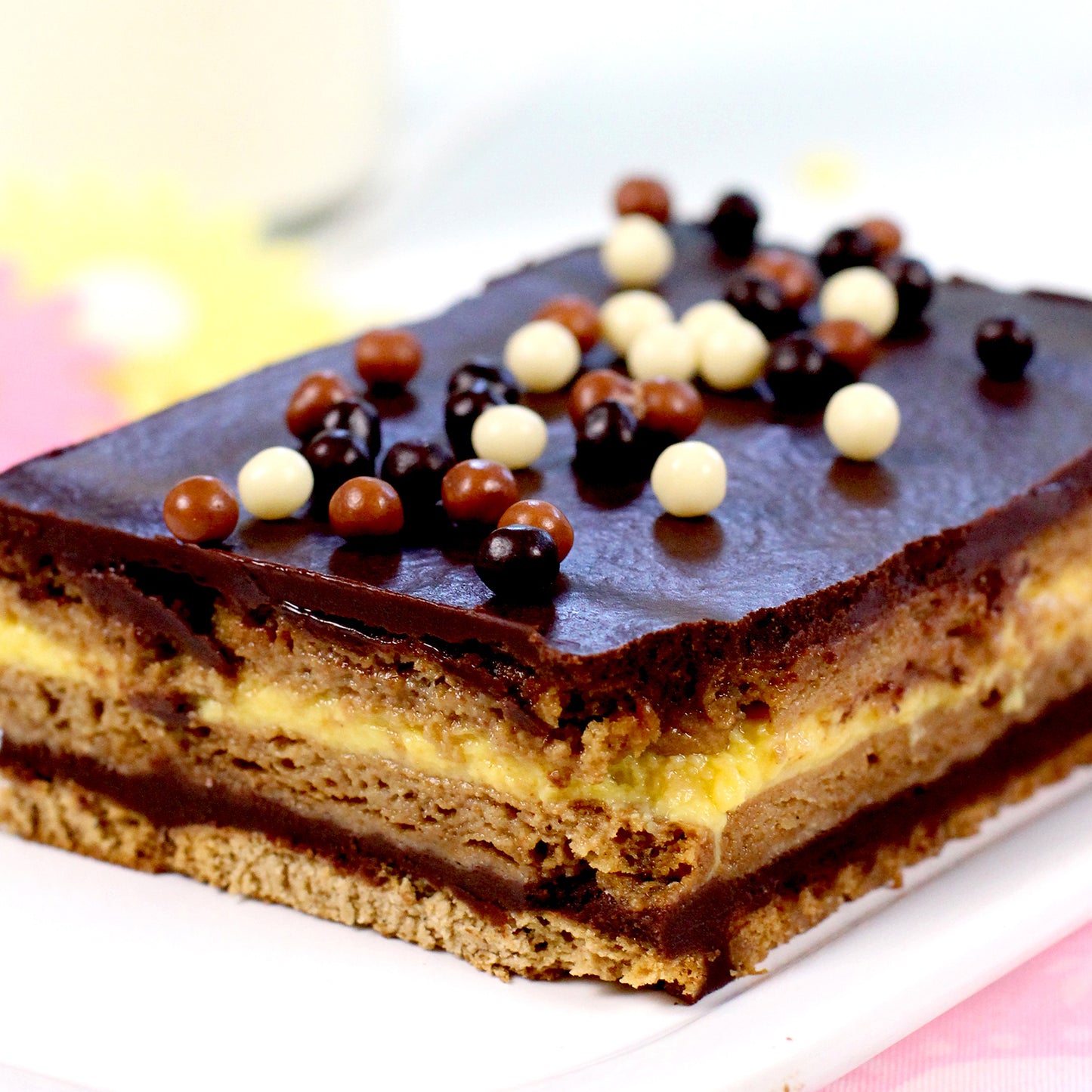 MINI PERLE DI CIOCCOLATO CROCCANTE 3 CIOCCOLATI Ø 0.5CM 600GR