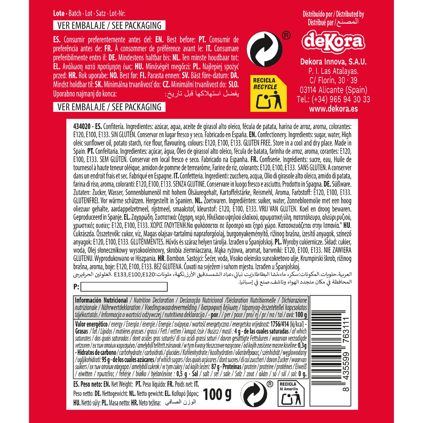 CONFETTI FIDÉU DE AÇÚCAR CORES SORTIDAS 100R