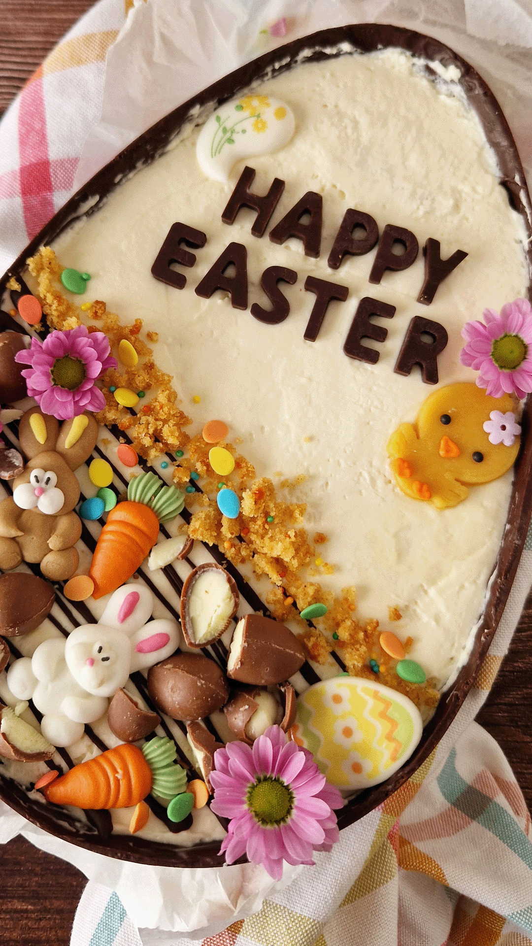SPRINKLE MIX SUGAR COLOUR EGGS AND NON PAREILS 100GR