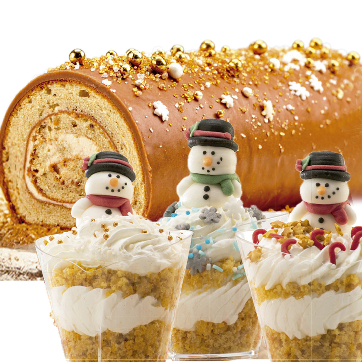 SNOWFLAKES SPRINKLE MIX 100GR