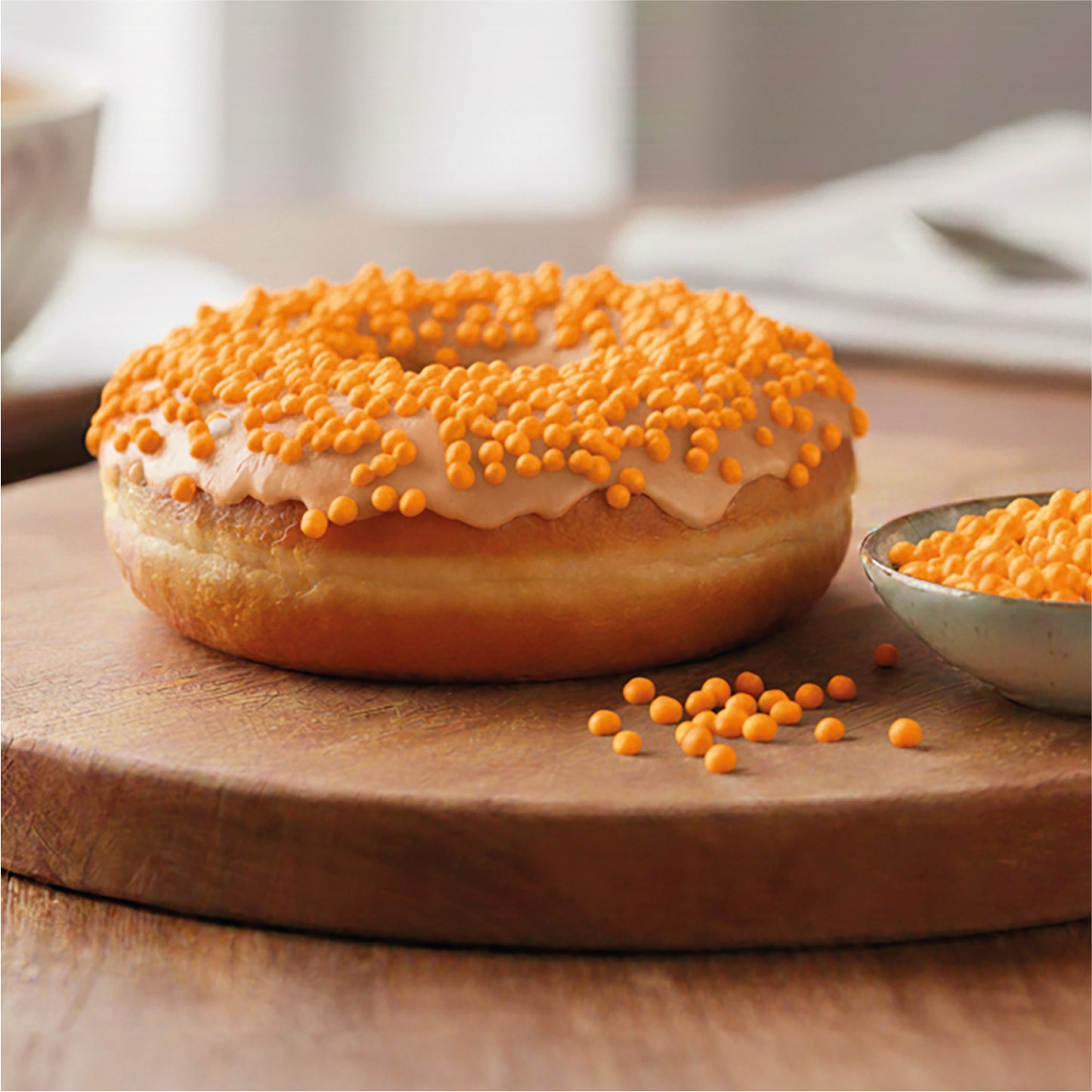 DECORACIÓN DE AZÚCAR DEKOCRUNCHIES SABOR NARANJA 100G