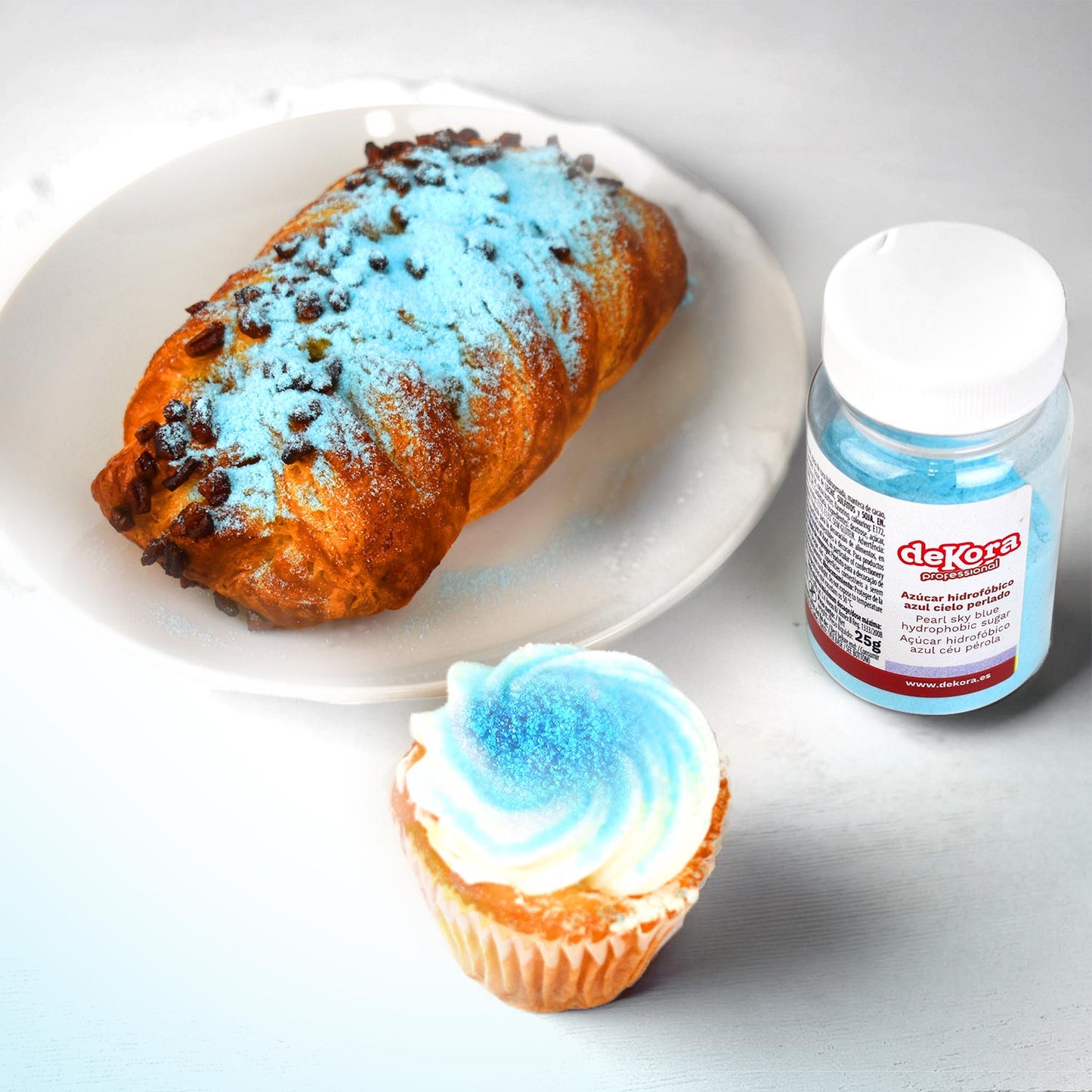 AÇÚCAR ANTI-UMIDADE AZUL CÉU PEROLADO AZOFREE 25G